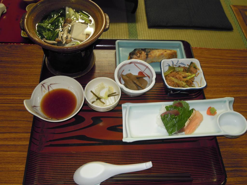Ryokan Morishige Sendai Exteriér fotografie