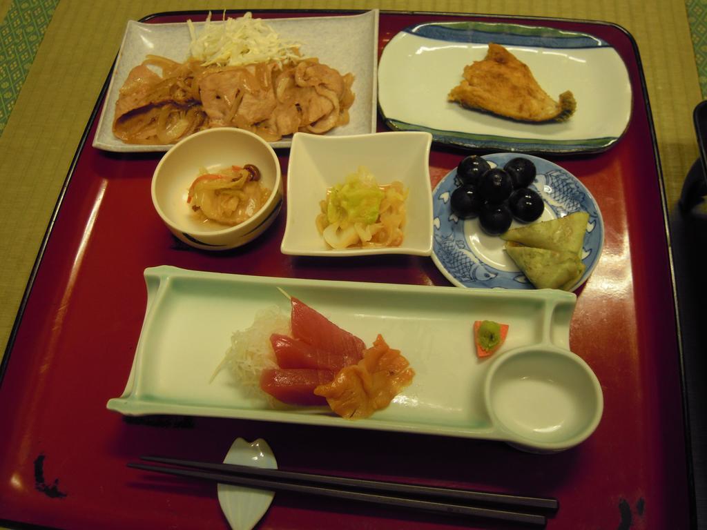 Ryokan Morishige Sendai Exteriér fotografie